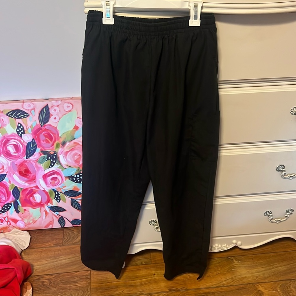 Black scrub pants!